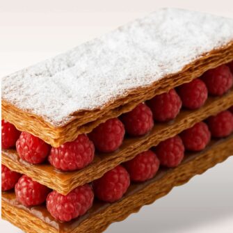 Millefeuille framboise